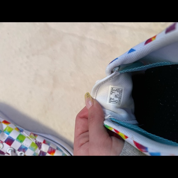 Rainbow VANS with comfy Cush inside - Picture 3 of 4